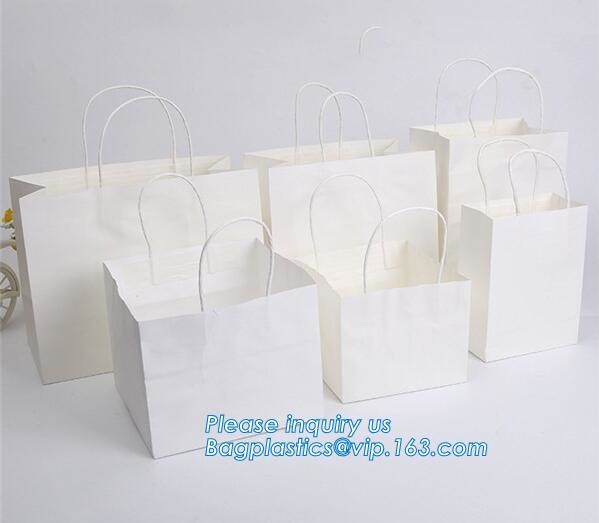 Custom Luxury ribbon satin finish paper carrier bags with rope handles and ribbon bow fastener,Brand Lager Paper Carrier