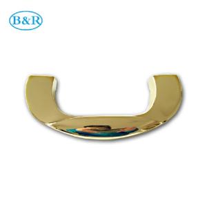 Quality Half Moon Design Metal Coffin Handles Casket Handles Zamak Material wholesale