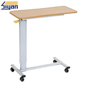 Quality Compact Laminate Overbed Table Swivel Top Chemical Resistant 15MM MDF Board Materials wholesale