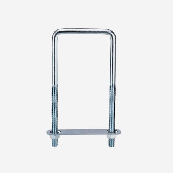 High Quality Stainless Steel Carbon Steel Pipe Clamp Pipeline Fixture Fixation Galvanized U-shaped Bolts U Bolt Clamp