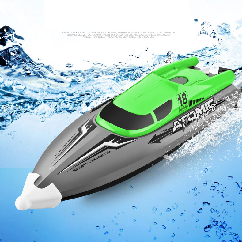 Electric Remote Control Boat in 1 18 Scale with Circulating Water Cooling and Alarm