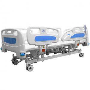 Quality Cheap Adjustable Professional Electric Medical Clinic Icu Bed With Side Rails wholesale