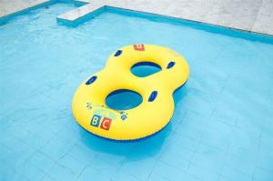 Quality Adults Kids Double Swimming Ring Water Pool Floating Tube For Water Park wholesale