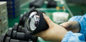 Throw Ratio Short Throw Glass Projector Lenses Optical Double Concave