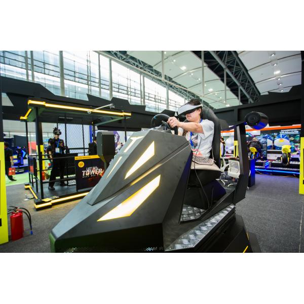 Single Seat Sport Car Driving Simulator Multiplayer 9D VR Game Machine