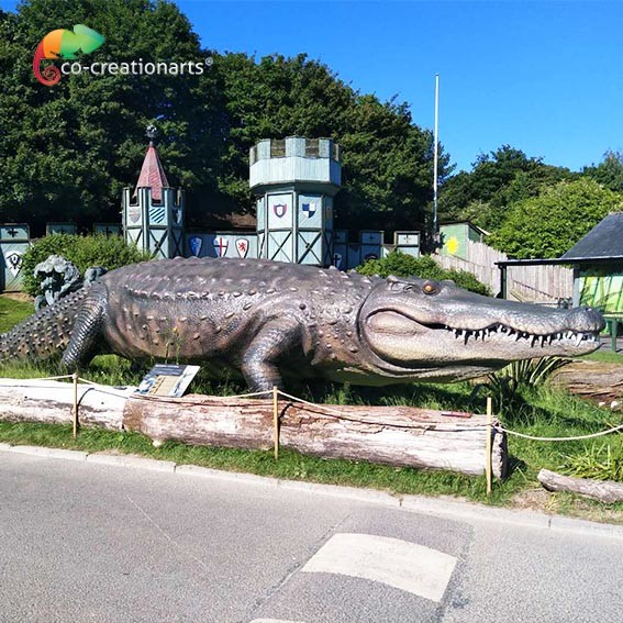 Quality Life Size Animatronic Crocodile 3 meters wholesale