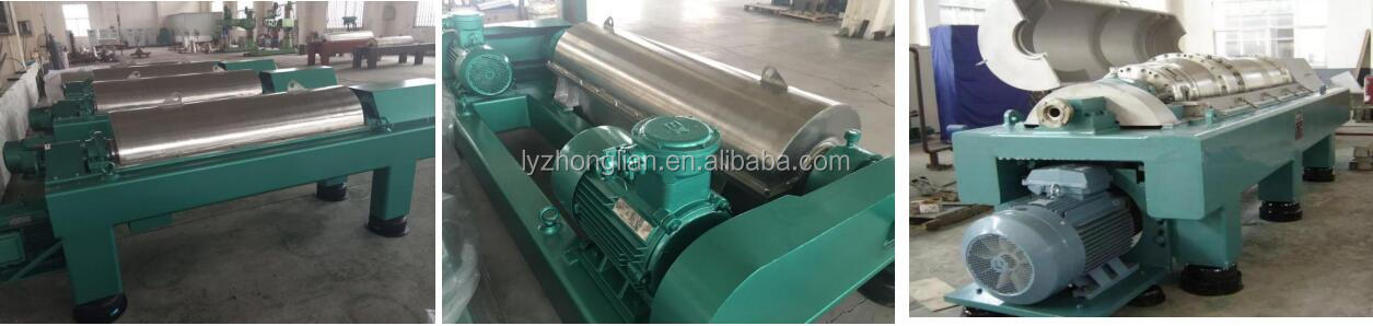 automatic continuous liquid-liquid solid separation seed pecan oil decanter centrifuge for waste water