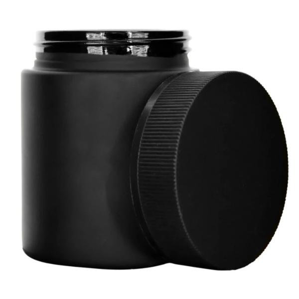 3oz 4 Oz Glass Jars With Lids Cr Child Resistant Glass Container Flower Packaging