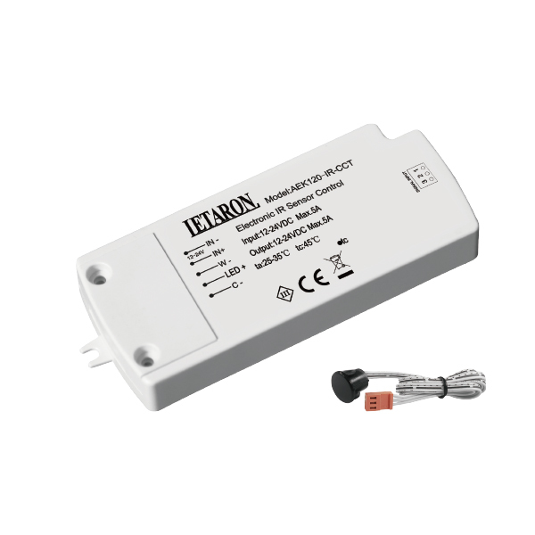 DC IR Sensor Control for CCT And Brightness Dimming for Wardrobe Lighting