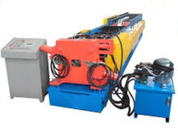 Cheap 12 Rows Downspout Roll Forming Machine / Tube Forming Machine For Steel Plate for sale