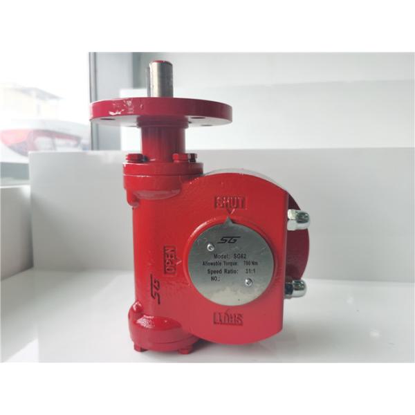 Butterfly Valve 90 Degree Rotary Worm Gear Operator 50000Nm IP68 SG83