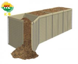 China Welded Gabion Hesco Defensive Barriers Heavy Duty Hot Dipped Galvanised on sale