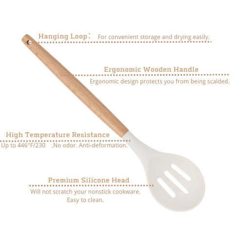 Nonstick Kitchen Cookware Accessories Utensil Set With Long Handle