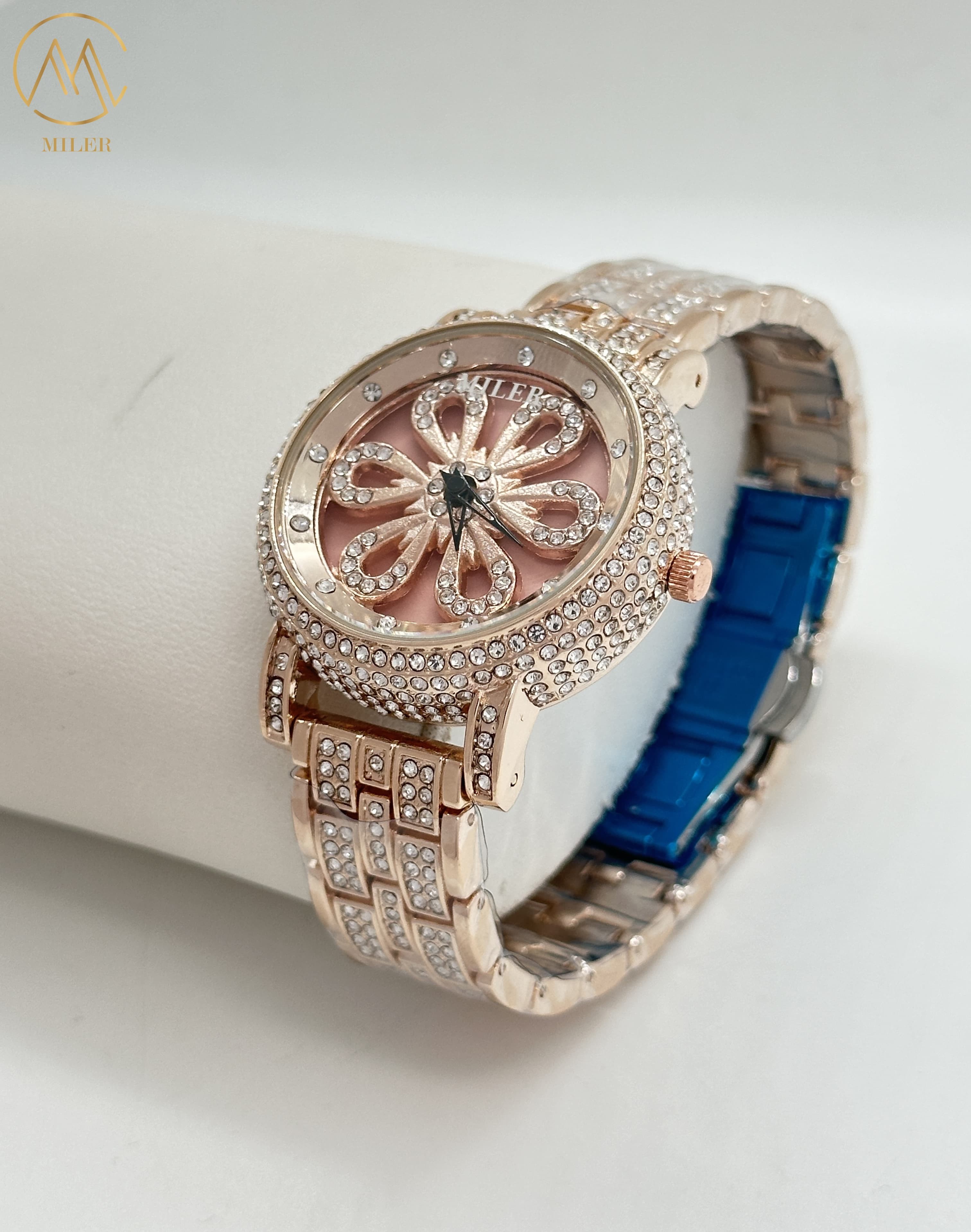 New Style China Movement Fancy Ladies Watch Full of Diamond Watch