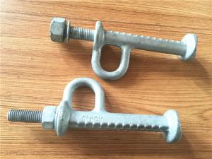 China Hot Dip Galvanized Steel Forging Parts Pole Step Bolt For Tower Climbing on sale