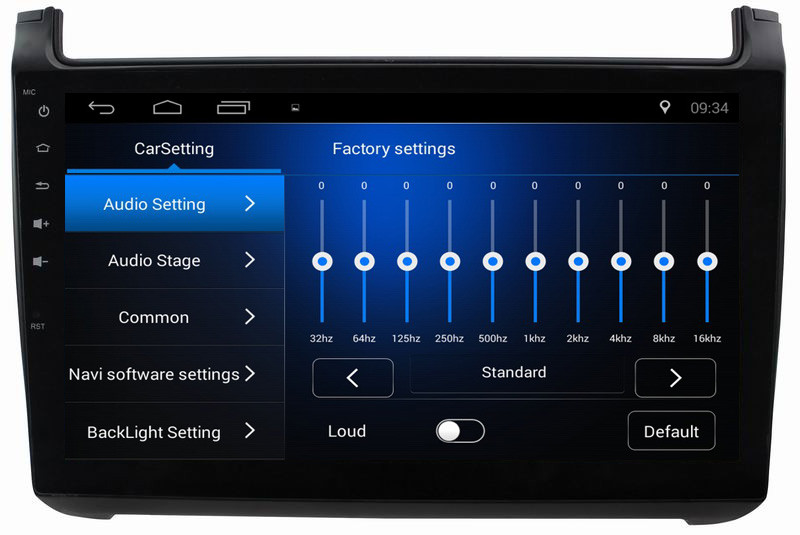 Ouchuangbo car gps radio dual zone android 8.1 for Volkswagen Polo 2011 with 4 Core CPU BT SWC USB android phone