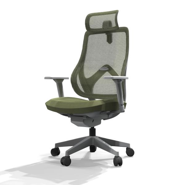 Drive-by-Wire Chassis Mechanism High Back Swivel Office Chair with Full Mesh Fabric