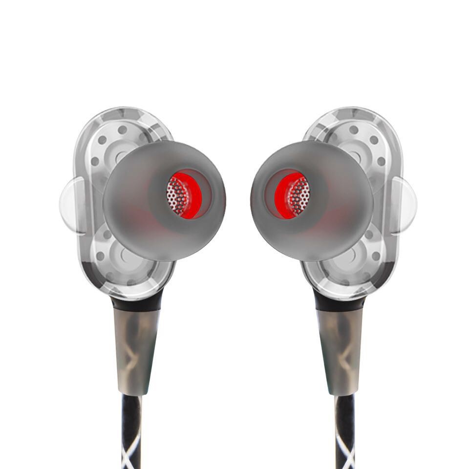 Made in China Dual Dynamic speakers premium quality bt wireless earphone with microphone and volume handsfree function