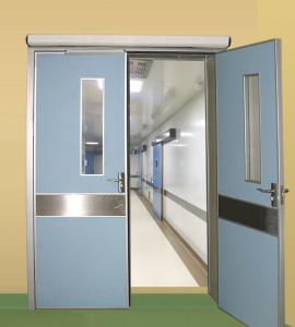 Quality Hygienic HPL Pharmaceutical Clean Room Door , Operating Room Doors Encircle Frame wholesale