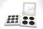 Holographic Paper Empty Magnetic Eyeshadow Palette Makeup Pan Customized