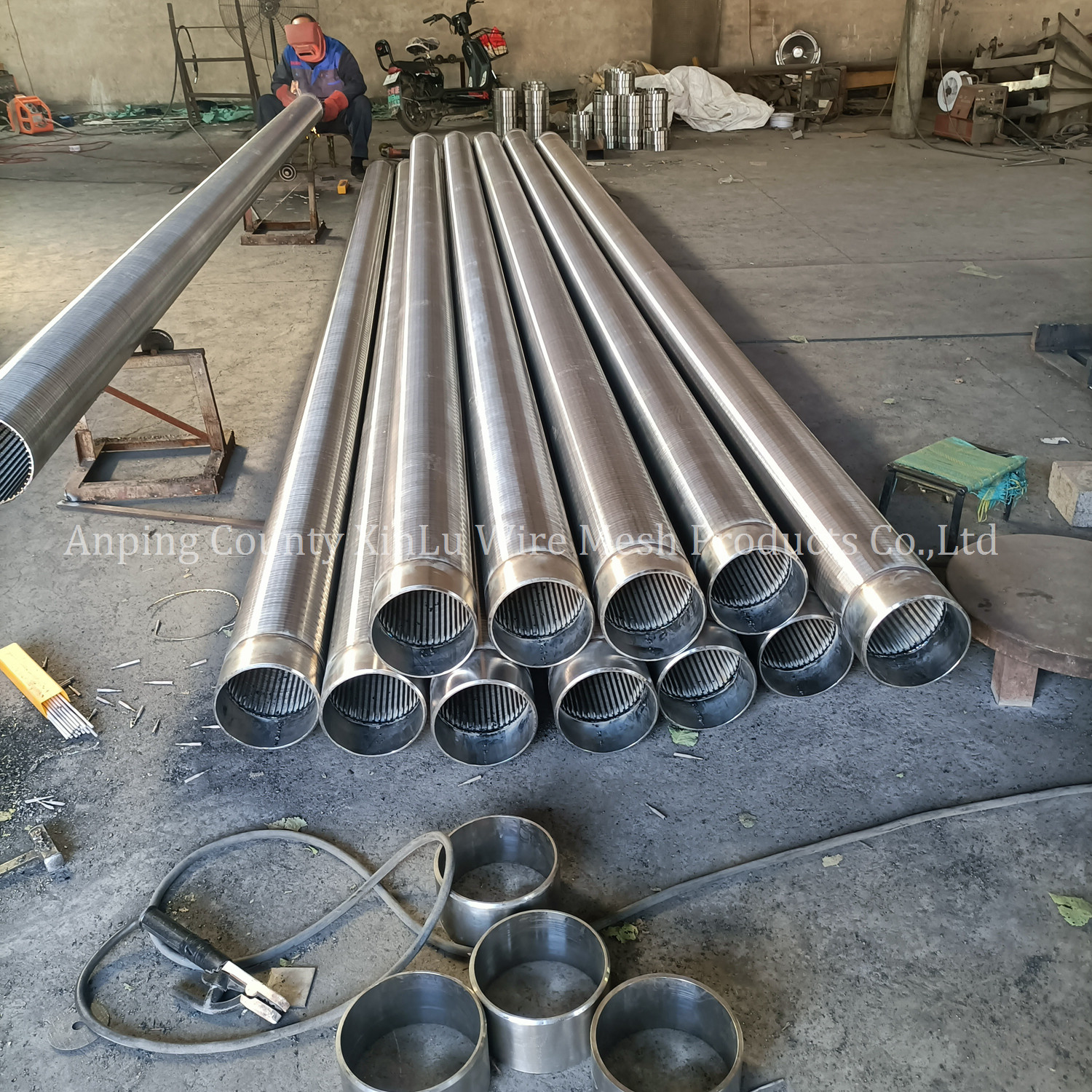 RECHARGE FILTER JOHNSON STRAINER PIPE WELL SCREENS FROM XINLU METAL WIRE MESH