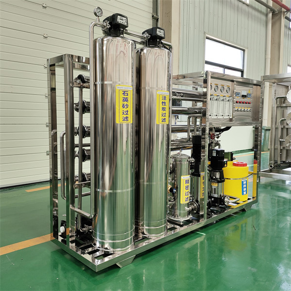 Commercial Use 1000LPH Purified Water Machine Double Satge Compact Structure