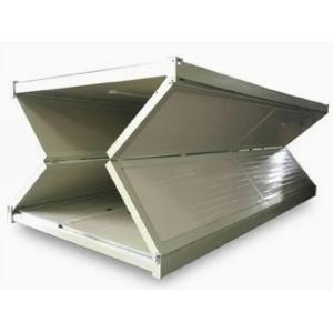 Single Double Door Prefabricated Structural Steel Folding Container House