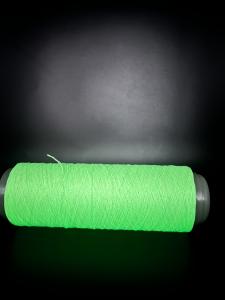 China Luminous Scarf Glow Yarn Knitting Green 30 Minutes Charge Time on sale