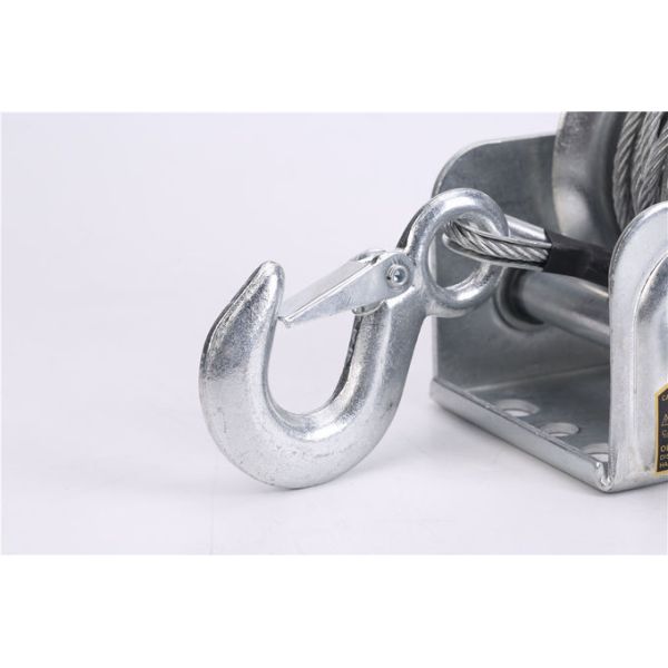 6m Cable Length Two Way Ratchet Portable Atv Hand Operated Winch