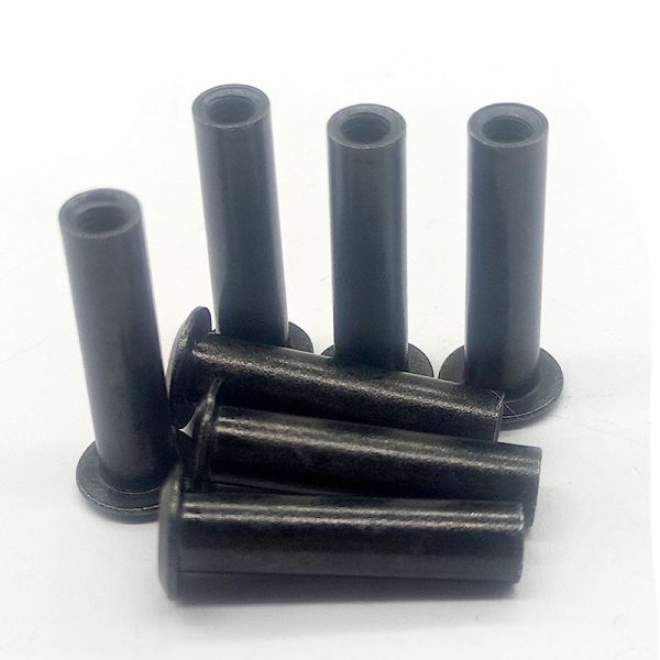M4 CNC Milling Parts Black Aluminum Threaded Standoffs Waterproof