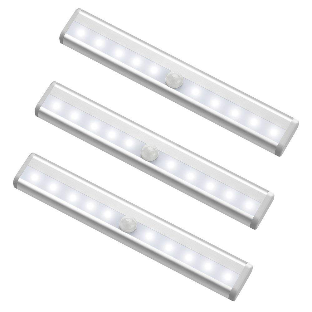 Cordless Battery Motion Sensor LED Light Rechargeable Motion Sensor Closet Light