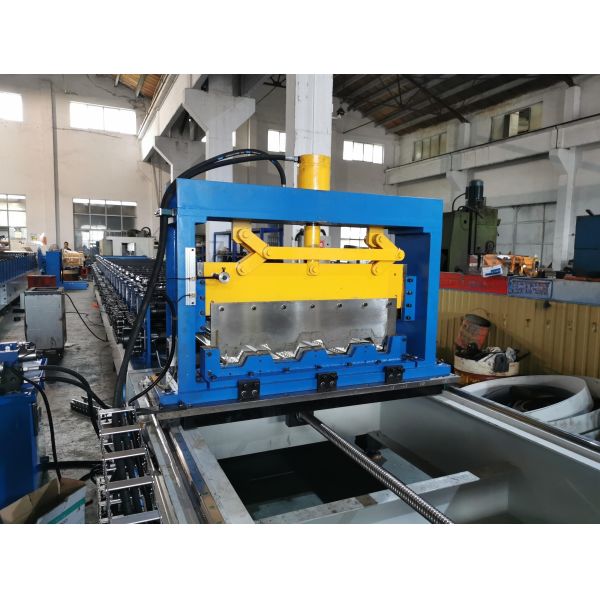 36 Inches Coverage 3 Inches Composite Deck Floor Roll Forming Machine With Thickness Gauge 16-Gauge 22