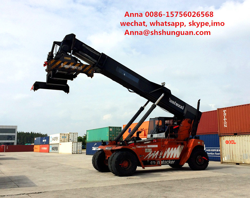 Quality New Battery Used Reachstacker Lifting Stacker Diesel Engine Power Source wholesale