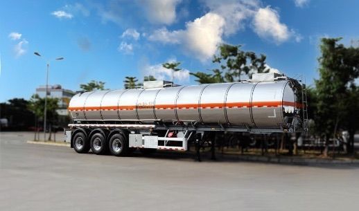 2 Axles 28000L 20t Capacity Carbon Steel Fuel and Refuel Tank Semi Trailer with BPW Axle 12t and Mechinical Suspension