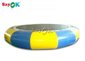 China Baby Inflatable Water Trampoline / Durable Inflatable Aquatic Trampoline on sale
