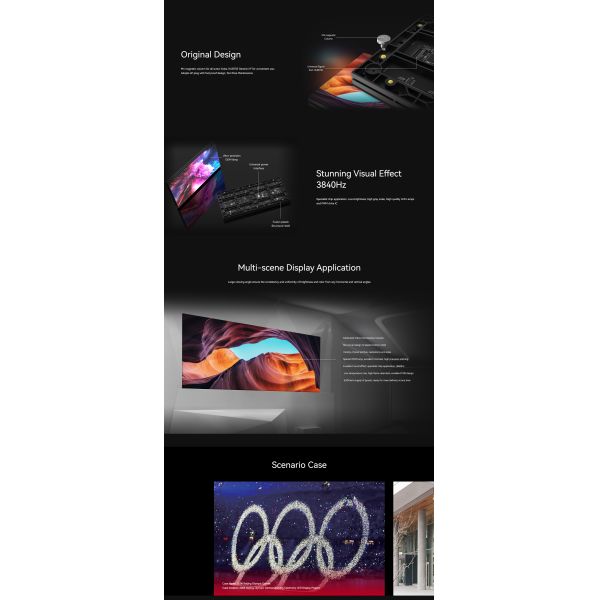 320×160mm P5 Smd LED Module , IP31 Indoor Advertising LED Screen