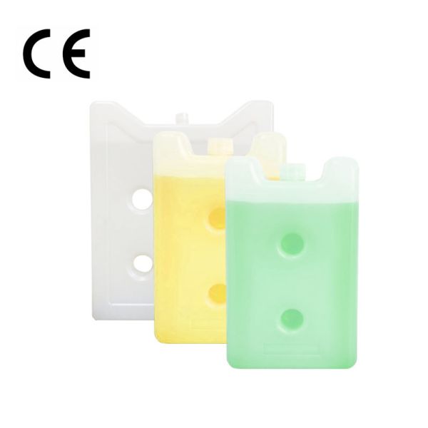 White Yellow Reusable Freezer PCM Ice Packs Cooler Long Lasting