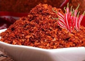 Quality Powder Shape Hotness Dried Chilli , Natural Spices For Cooking 160 - 210 ASTA wholesale