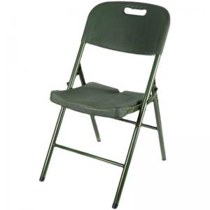 Quality Military Chair Blow Molding Outdoor Portable Conference Folding Chair Camping Leisure Chair wholesale