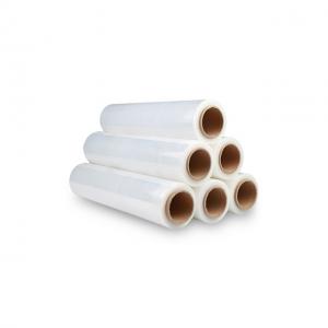 China LLDPE PE Stretch Wrap Film Roll 12 To 35 Microns Pallet Packing on sale