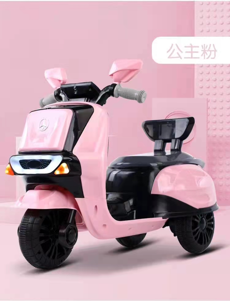USB and MP3 Function Kids Ride On 6v Electric Motorcycle Car Suitable for 2-4 Year Olds