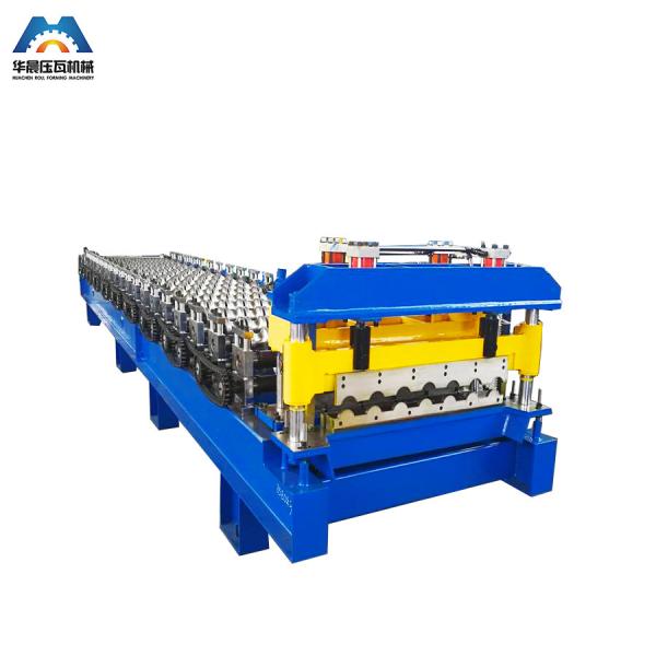 Cheap Color Steel Glazed Tile Roll Forming Machine Nigerian To Mexico for sale