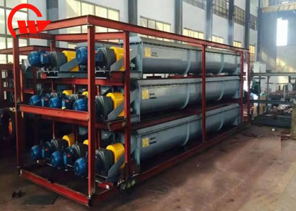 Carton Steel / Stainless Steel Screw Conveyor , Transmission Industrial Screw