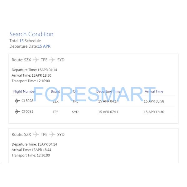 TUV Air Freight Forwarder From China To Australia