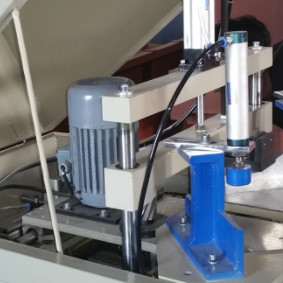 Seamless upvc welding machines single head door pvc machinery PVC window manual corner cleaner