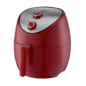 Quality Household Oil Free Digital Fryer Red Color With Detachable Frying Basket wholesale