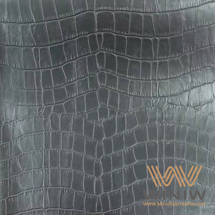 Unique And Stylish Appearance Of Crocodile Embossed Leather For Handbags Shoes
