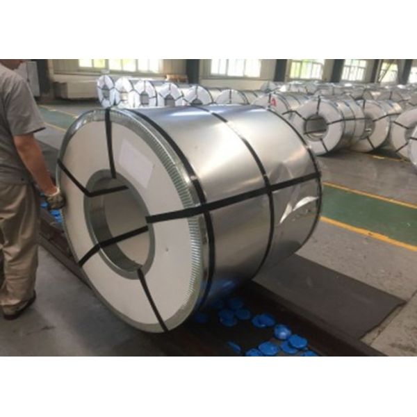 1.0mm Galvanized Steel Coils Dx51d Grade 50 - 150g Zinc Coated
