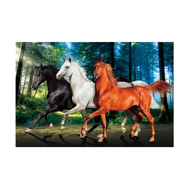 0.75mm Thickness Plastic Animal 3D Lenticular Pictures For House Decoration