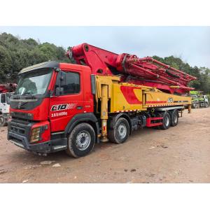 Quality SANY Used 62m concrete pump truck 2019 with VOLVO chassis wholesale